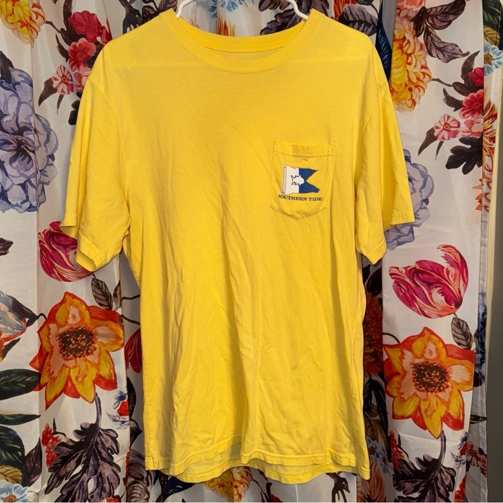Southern Tide Men’s 100% Cotton Pocket T-Shirt